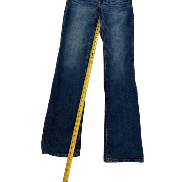 Express Barely Boot Low Rise Jeans Size 4R - Picture 4 of 16